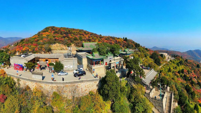 【美丽太原】龙山红叶